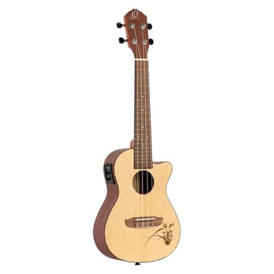 Ortega Bonfire Series Concert Acoustic-Electric Ukulele image 1