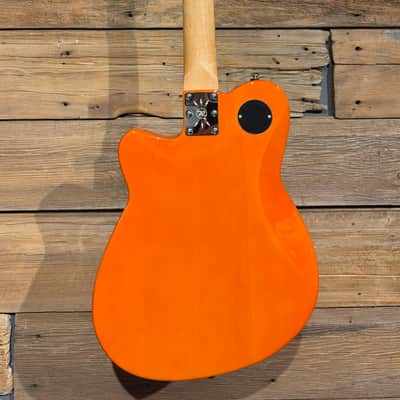 Reverend Flatroc w/Bigsby - Rock Orange image 4