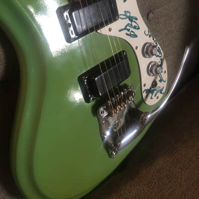 Mosrite The Ventures, Mark V 1966 Green image 22