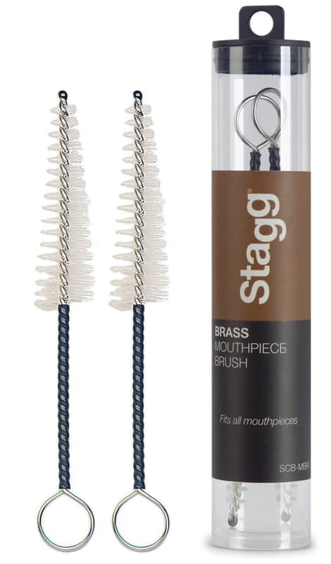 Stagg Brass Mouthpiece Brush (2pcs) image 1