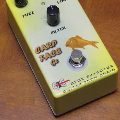 Guitar Tech Craig 🇺🇸 Carp Face Ge Germanium Fuzz standard 9v supply fuzz face image 1