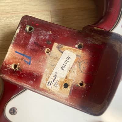 Fender Precision Special 1980 - red image 9