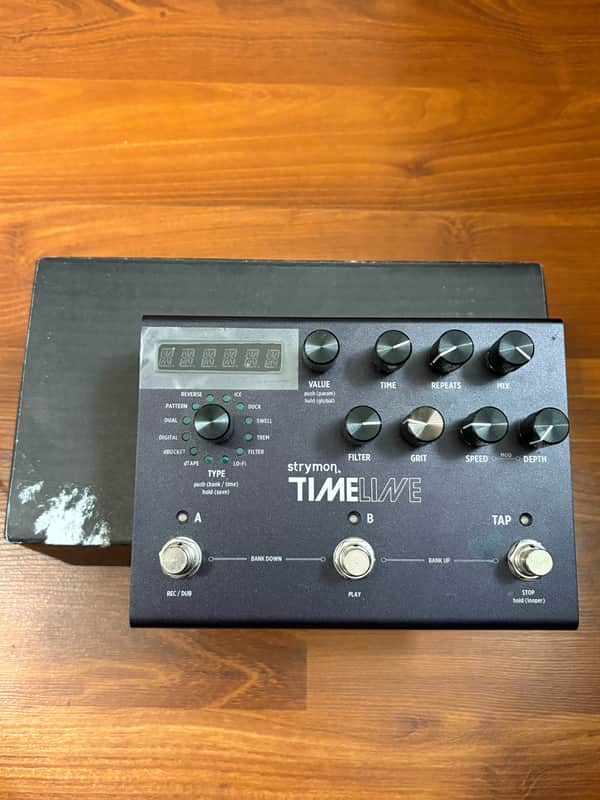Strymon Midnight Edition TimeLine Delay 2022 - Midnight Edition Dark Gray image 1