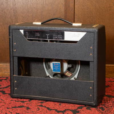 Fender Champ "Blackface" Full Original (Serial No. A11312) 1966 image 4