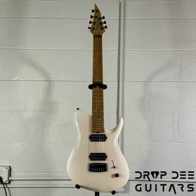 Balaguer USA Series Seraph Modern 7 Baritone 7-String Electric Guitar w/ Case (1224) - Gloss Metallic Jewel image 2