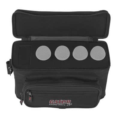 Gator Cases GM-4 Padded Lightweight Microphone Bag for Four Microphones image 18