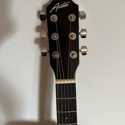 Austin |AA25DS | Dreadnought Acoustic | 6 String | Natural Finish | Righthand | Dreadnought | Acoustic image 5