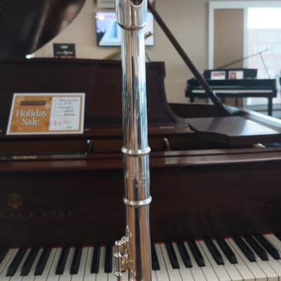 Selmer Open Hole B Foot Flute - Silver image 8