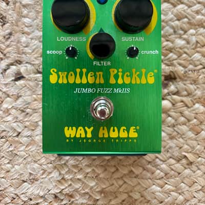 Way Huge WHE401S Swollen Pickle MkIIs Jumbo Fuzz 2016 - 2021 - Green image 1