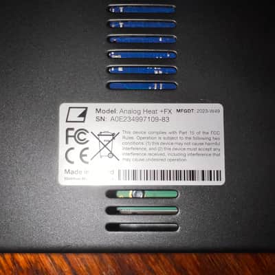 Elektron Analog Heat +FX 2023 - Present - Black image 4