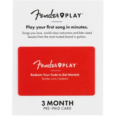 Fender Play 3 Month Prepaid Card Bild 2