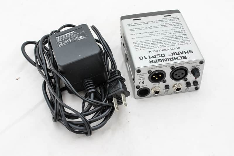 Behringer Shark DSP110 Feedback Destroyer and Programmable Delay image 2