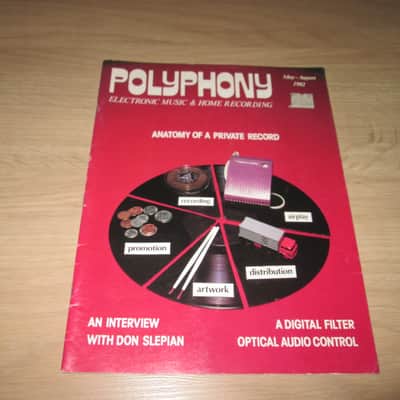 Polyphony 2 "PAIA" Vintage Electronic Music/ Synthesizer Magazine's  -1978 & 1982 - Synthesizer Brochure/Catalog image 10