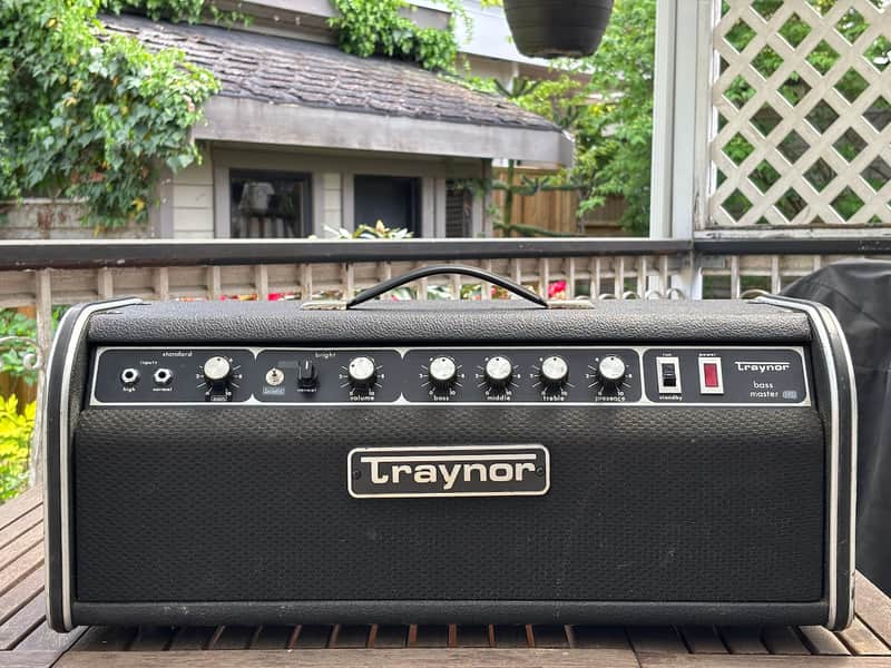 Traynor YBA-1 Bass Master (with HG mod) 1978 - black image 1