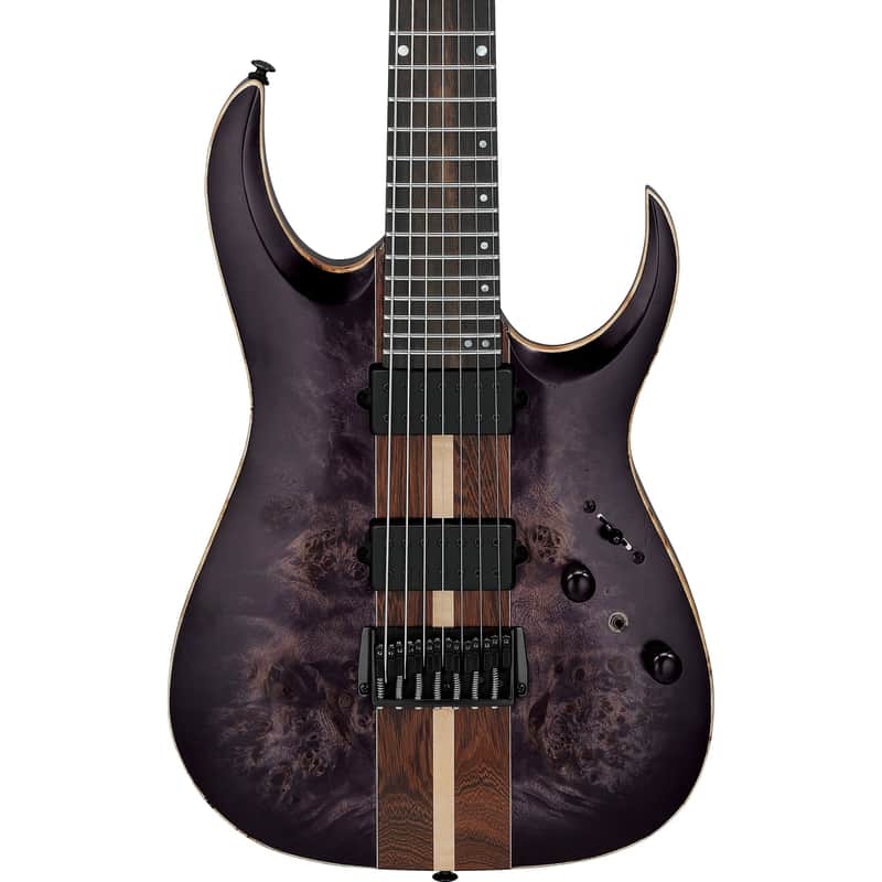 Ibanez RGA217P1PB RGA Premium 7-String Electric Guitar - Deep Twilight Burst image 1