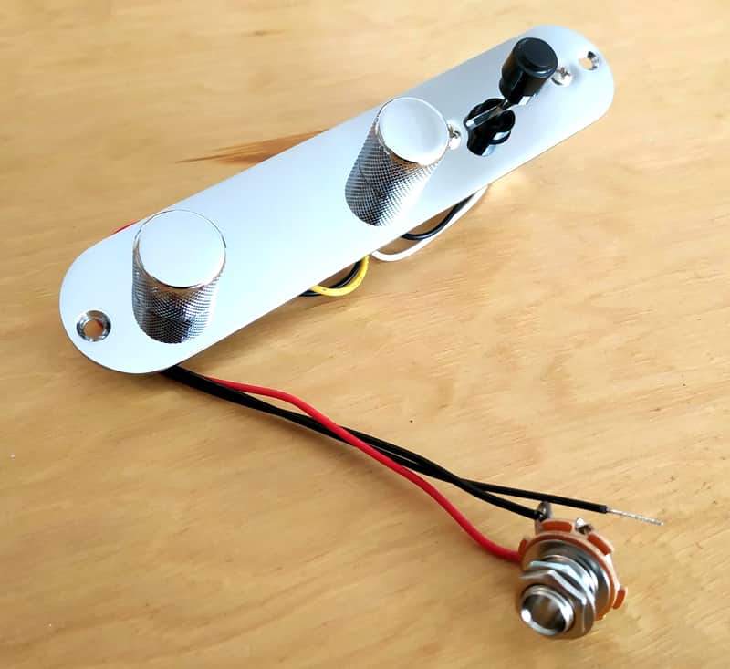 Economic Wired Loaded Control Plate Harness 3 Way Switch for Telecaster image 1