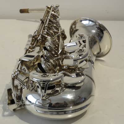 Selmer La Voix II SAS-280RS Silver Plated Alto Saxophone with Case image 8