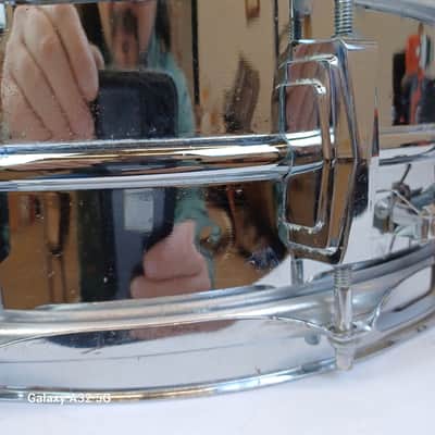Ludwig Supraphonic 5x14" Snare Drum Vintage 70s Blue/Olive#1224386 10Lug Chicago image 13
