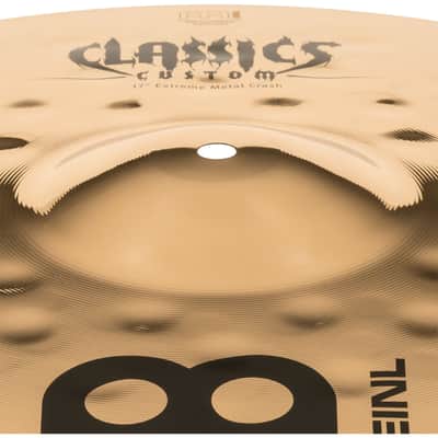 Meinl Classics Custom Crash 17" CC17EMC-B, Extreme Metal - Crash Cymbal image 3