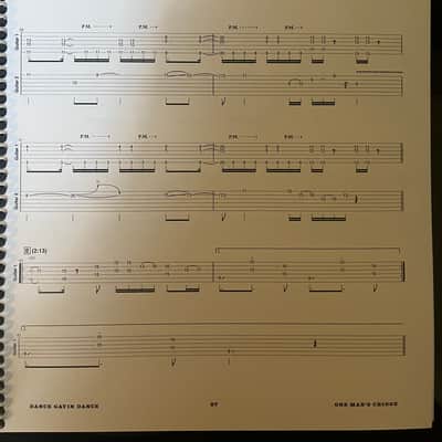 Dance Gavin Dance - Jackpot Juicer - Guitar tab / Tablature Book image 5