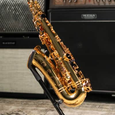 Yamaha YAS-62II Professional Alto Saxophone Gold Lacquer with Case - Used image 13