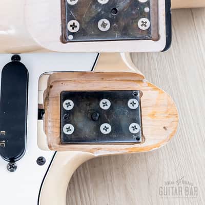 1989 Valley Arts M Series Standard 2 Vintage SSH Superstrat Blonde w/ Interlock Neck, EMG & Floyd Rose image 17
