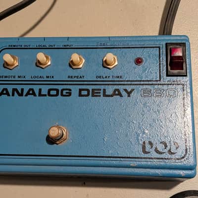 DOD Analog Delay 680 1980s - Blue