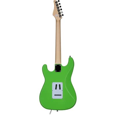 Kramer Focus VT-211S Electric Guitar, Neon Green image 6