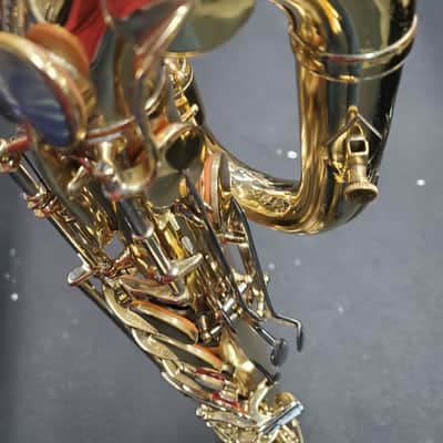 King Super 20 Bari Sax 1960 - Lacquered Brass image 3