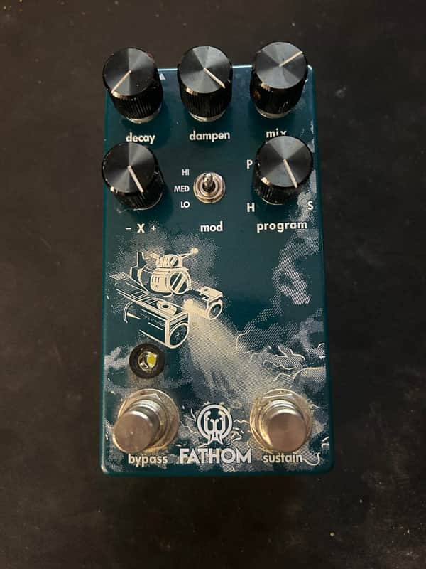 Walrus Audio Fathom Multi-Function Reverb Pedal - Tested, Great Condition image 1