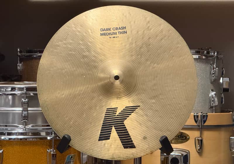 Zildjian 16" K Dark Crash Medium Thin 1258g IAK image 1