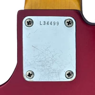 1964 FENDER JAZZ BASS - ALL ORIGINAL - CANDY APPLE RED image 8