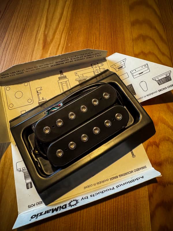 DiMarzio LiquiFire Pickup - Black - 6 String image 1