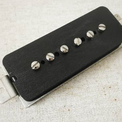 P90 Pickup Dog Ear BLACK A4 HOT Bridge Fits Gibson Epiphone Handcrafted by Q pickups Vintage image 5