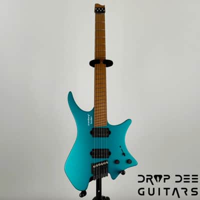 Strandberg Boden Standard N2.6 Multiscale Headless Electric Guitar w/ Bag - Transformative Teal Metallic image 2