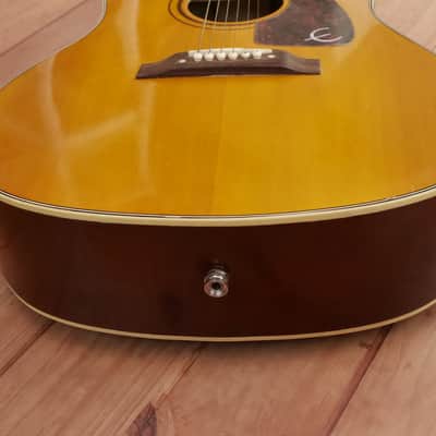 2010 Epiphone Inspired By Texan FT-79AN Reissue 64 - Antique Natural image 19