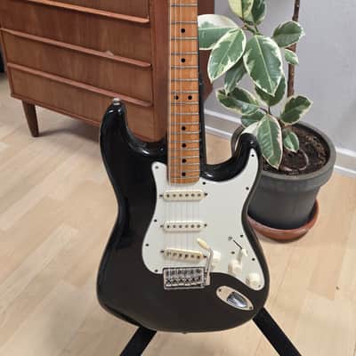 1973 FENDER STRATOCASTER Black Road Worn Heavy Relic Aged American Vintage 70s USA 1970's Strat Guitar image 2