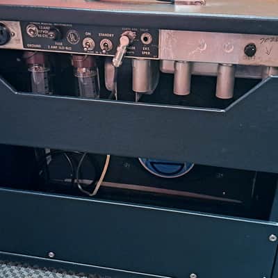 Silverface Fender Bassman - Plexi Mod + Combo Cab - A BEAST! image 7
