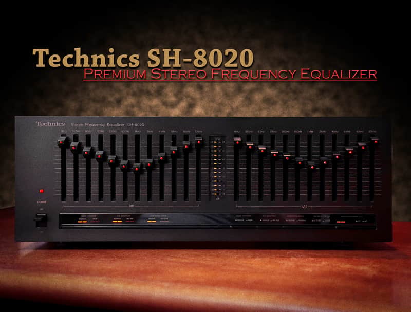 Technics SH-8020 💥RARE💥 Vintage Stereo Graphic Equalize image 1