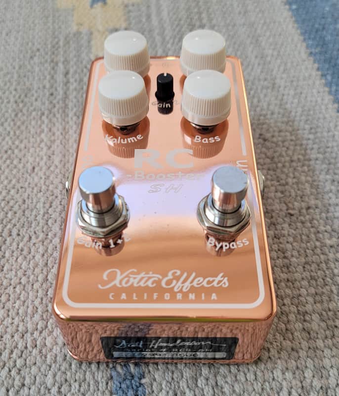 Xotic RC Booster Scott Henderson Edition | Reverb