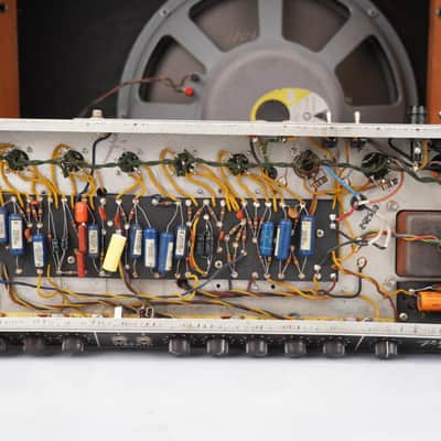 1962 Fender Pro Amp 6G5-A 1x15" Combo w/ JBL D130 & Flight Case #59044 image 18