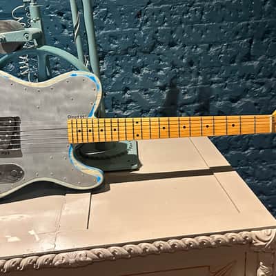 G&L Fallout Esquire 2020’s - Steel Top Blue Relic image 2