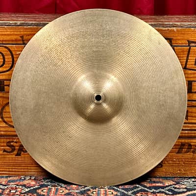 14" Paiste Formula 602 Pre-Serial 1960s Hi-Hat Cymbal Pair 840g/944g *Video Demo* image 7