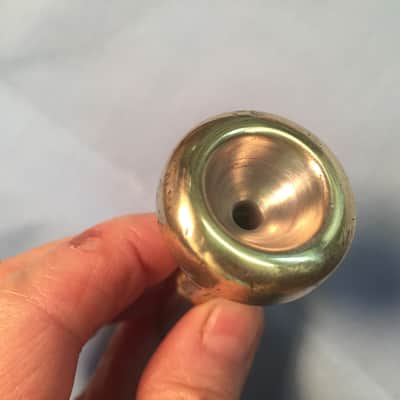 Rudy Muck NY Vintage Trumpet Mouthpiece c.1940’s Stamped 2-Very Good Condition! image 2
