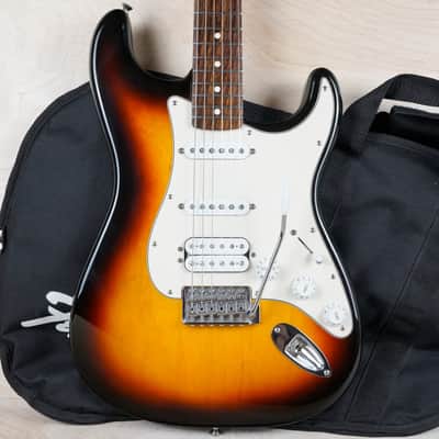 Fender Standard Stratocaster HSS 2005 Sunburst MIM w/ Gig Bag image 1