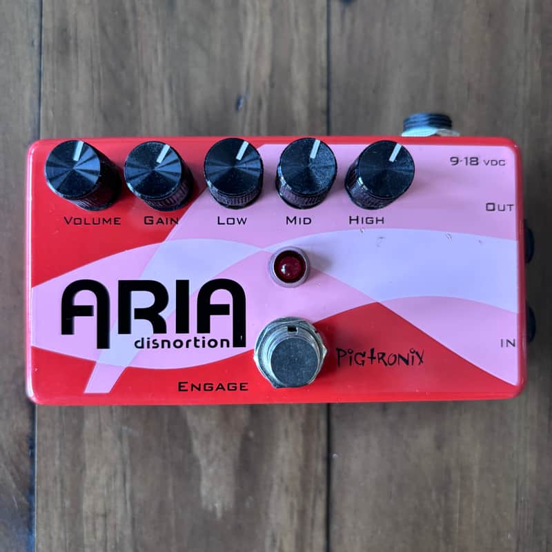 2010s Pigtronix Aria Disnortion Red