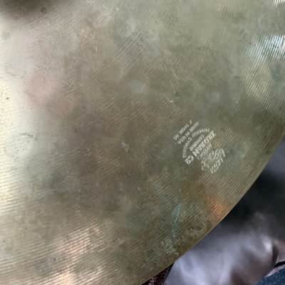 ZILDJIAN Z custom Rock Crash 16” used cymbal older version image 3