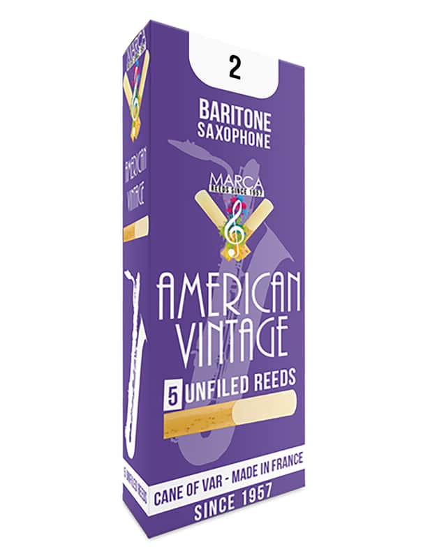 1 box of Baritone saxophone Marca American Vintage reeds 2 image 1