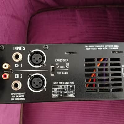 QSC GX5 2-Channel Power Amplifier 2010s - Silver image 4