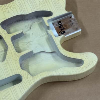 2162g Kohlin Guitars T-Type Roasted Pine replacement body Aged Nitro Relic Butterscotch Made in Sweden fits Fender Telecaster necks image 4